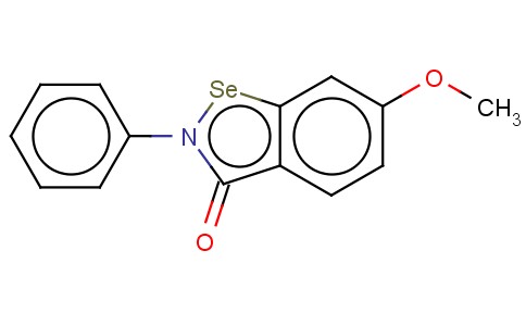 1,2-BENZISOSELENAZOL-3(2H)-ONE, 6-METHOXY-2-PHENYL-